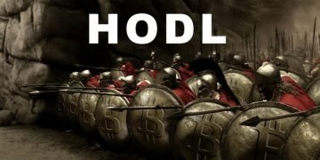rok 2020 - hodl - btc v oběhu