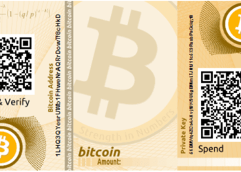 Papírová Bitcoin peněženka – jak vytvořit Bitcoin papírovou peněženku?