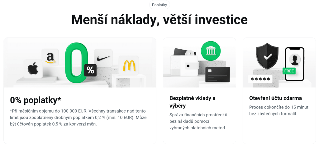 Internetové obchodování na platformě XTB s 0% poplatkem