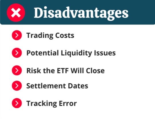 Jak investovat do S&P 500 skrze ETF - nevýhody