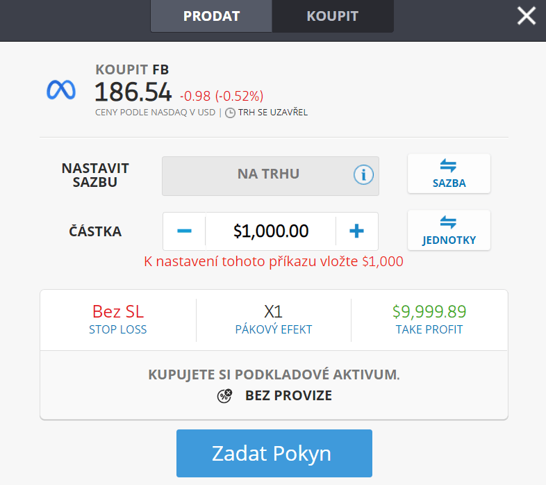 Kde a Jak Koupit Akcie Facebook v České republice 2022?