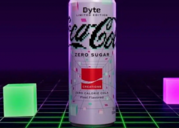 Coca-Cola Zero Sugar Byte, v prodeji od 2. května 
