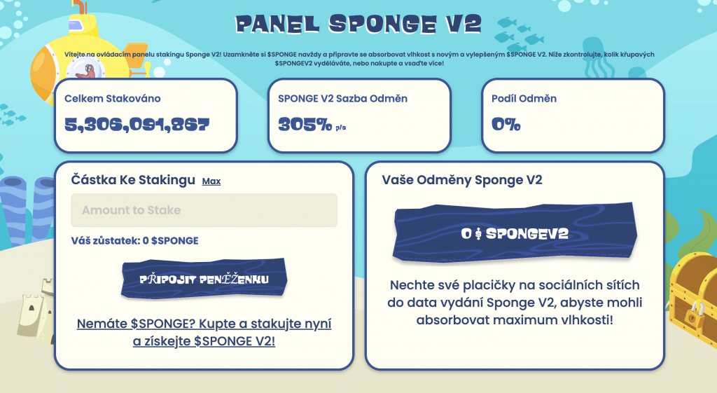 Sponge V2 staking