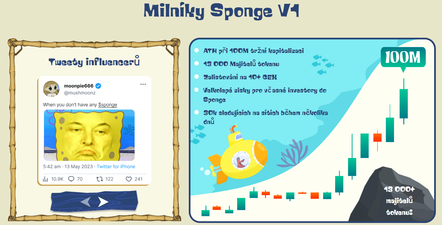 Milníky Sponge V1