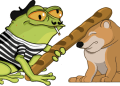 Frog Wif Hat baguette Hit