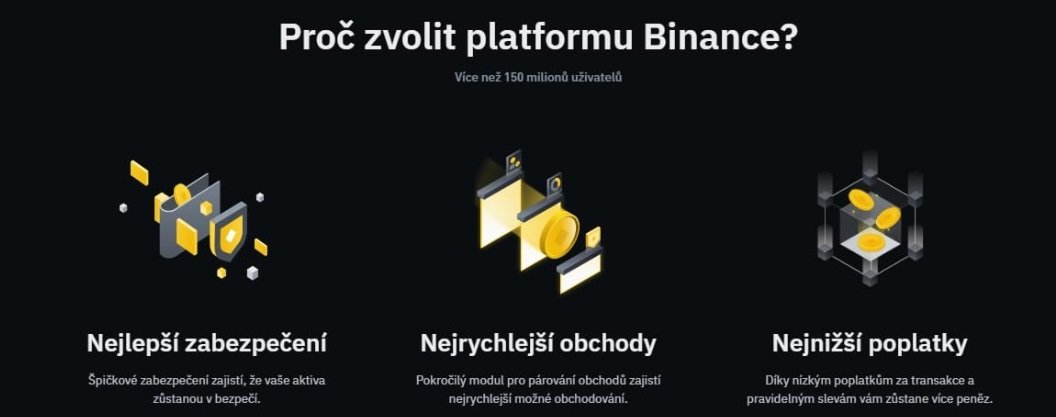 Proč zvolit pro nákup bitcoinu platformu Binance