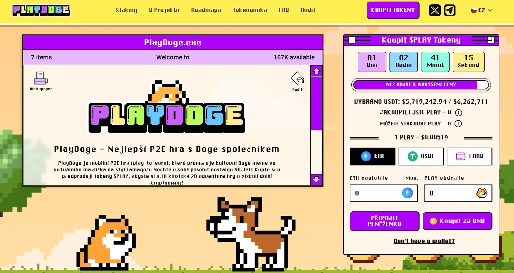 PlayDoge jako alternativa k dogecoinu