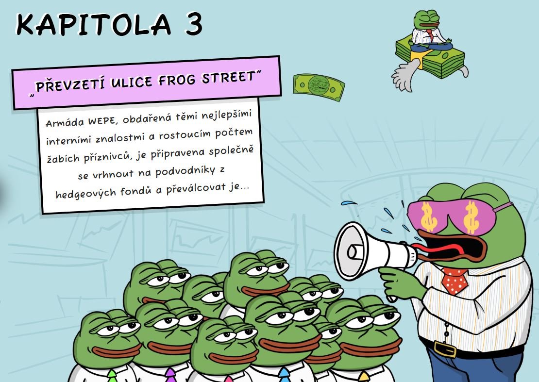 Projekt Wall Street Pepe nabízí investorům exkluzivní přístup do Wepe Army s mnoha výhodami. Jedná se tak o zajímavou investiční příležitost nebo alternativu ke kryptoměně ethereum