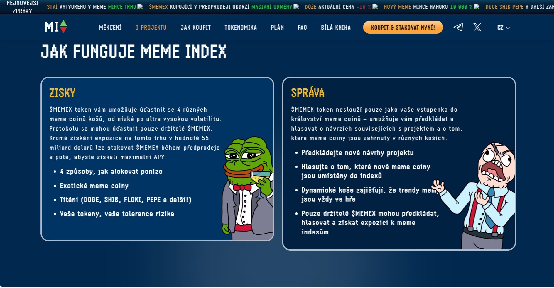 Projekt Meme Index nabízí investorům zajímavou šanci, jak zařadit ekologické kryptoměny do svého portfolia