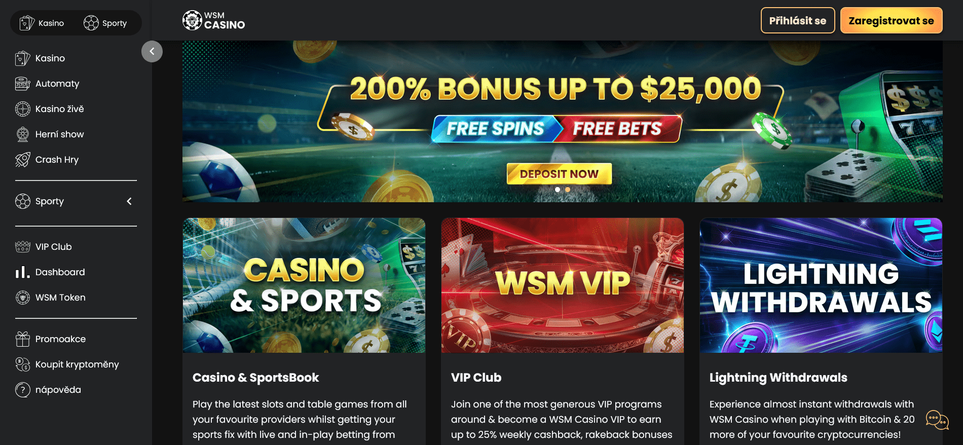 wsm casino platforma