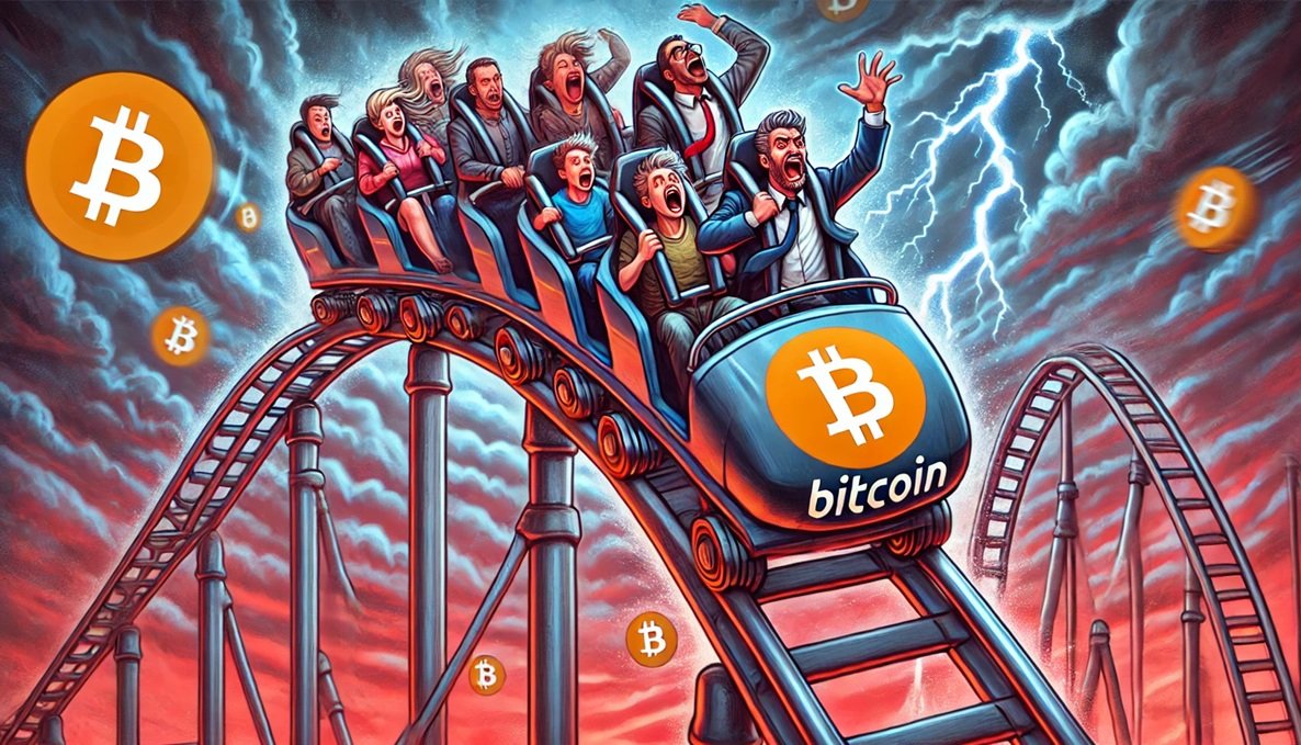 Bitcoinová horská dráha: Spekulanti krvácí, ale velcí hráči jsou v klidu!