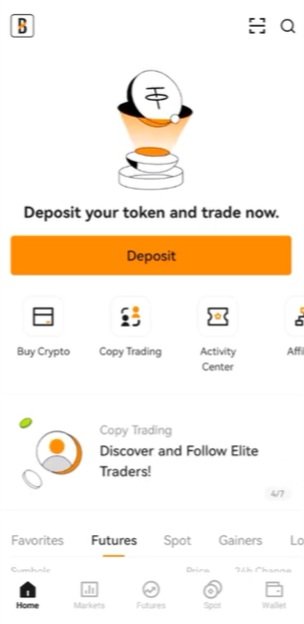 Krypto peněženka BloFin Wallet je známá svým přívětivým uživatelským rozhraním