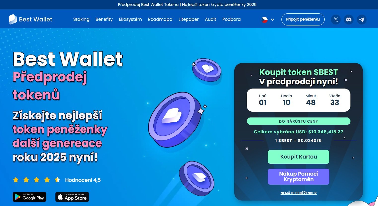 Předprodej Best Wallet