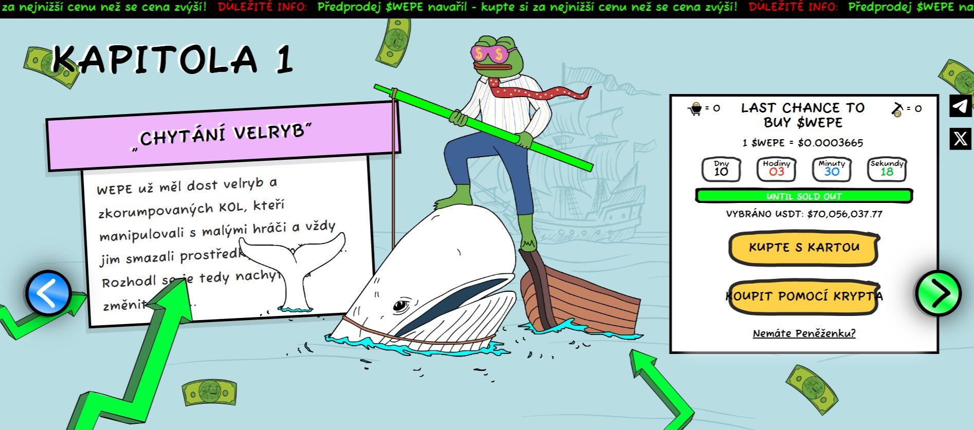 Předprodej Wall Street Pepe, který nabízí investorům zajímavou alternativu k bitcoinu