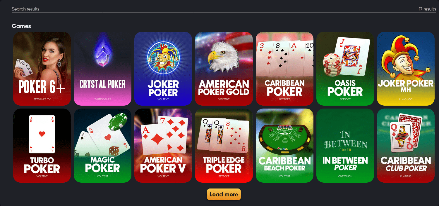 instant casino nabídka pokeru online