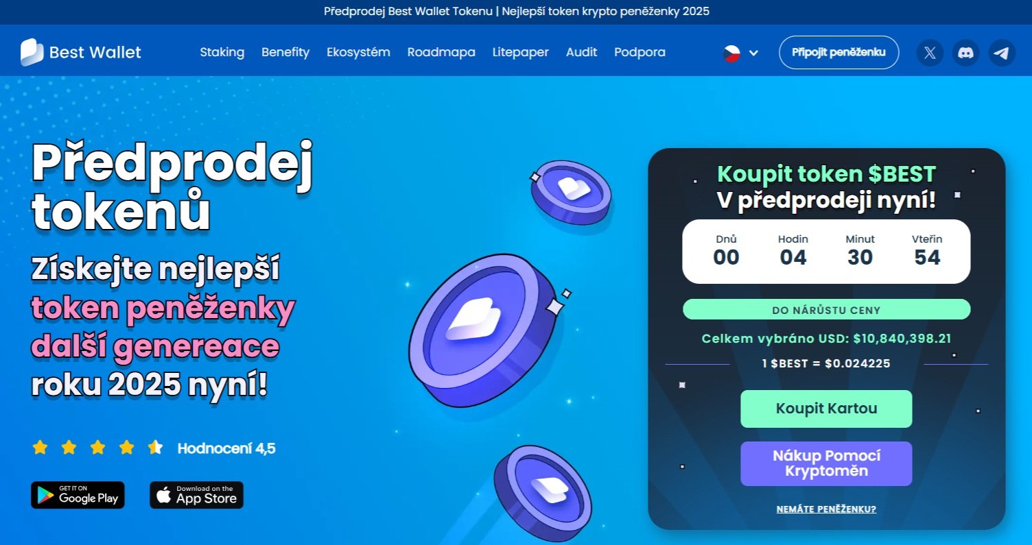 Populární peněženka spustila předprodej svého nativního tokenu BEST