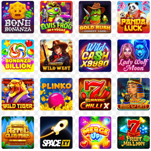 Herní nabídka pro hazardní hry online na casinových platformách