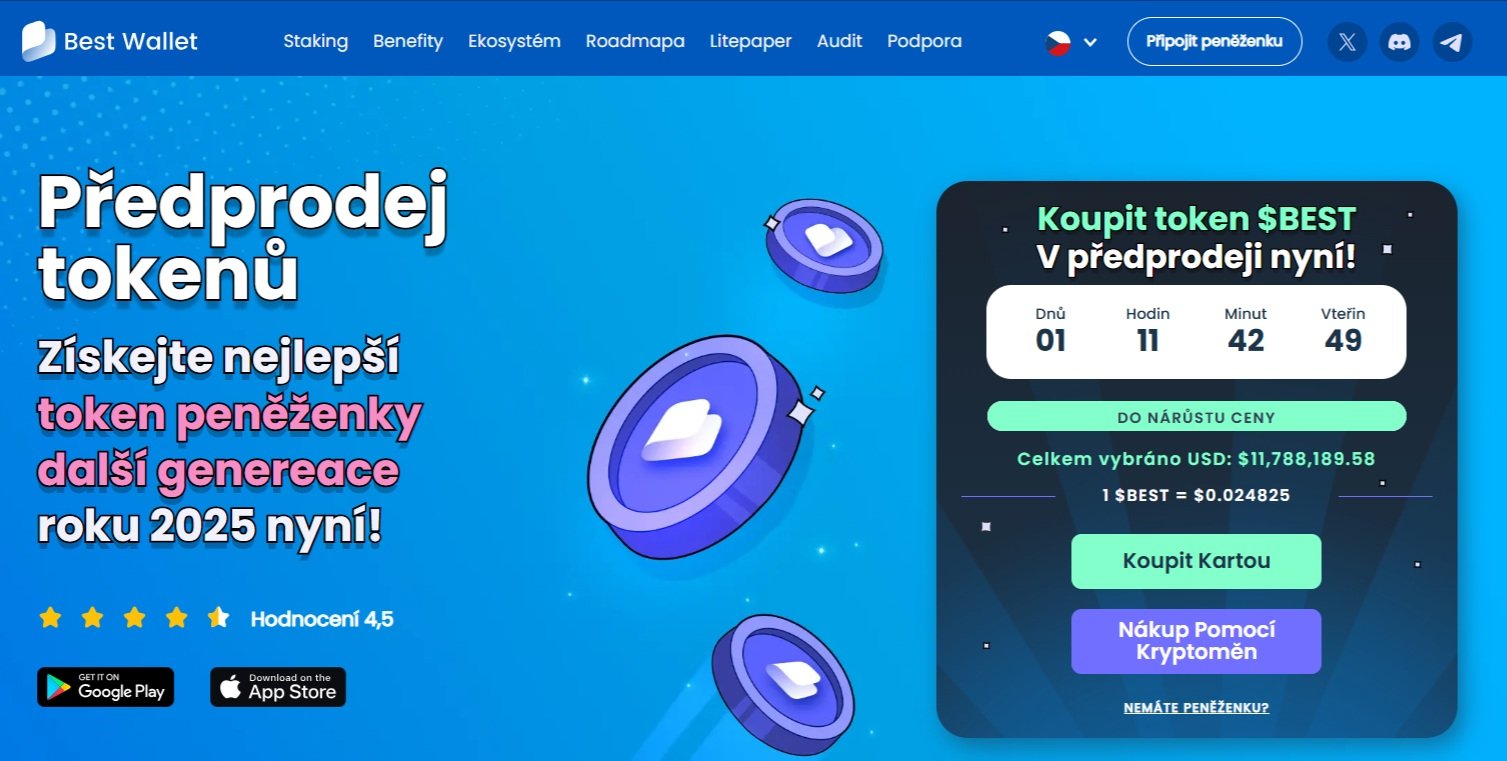 Předprodej Best Wallet nabízí zajímavou možnost diverzifikace investičního portfolia