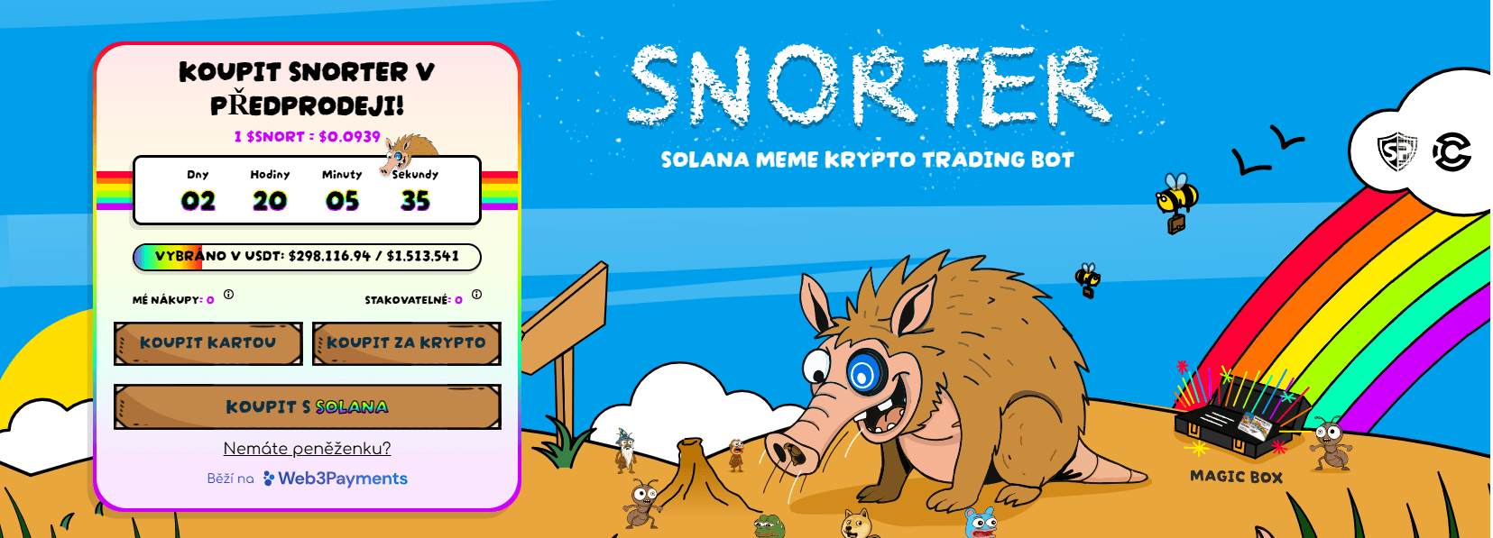 Snort Bot je novým zajímavým projektem spojujícím Telegram a DeFi.