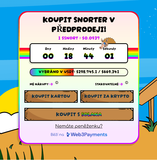 Předprodej tokenu vybral během prvních 48 hodin přes 250 000 USD.