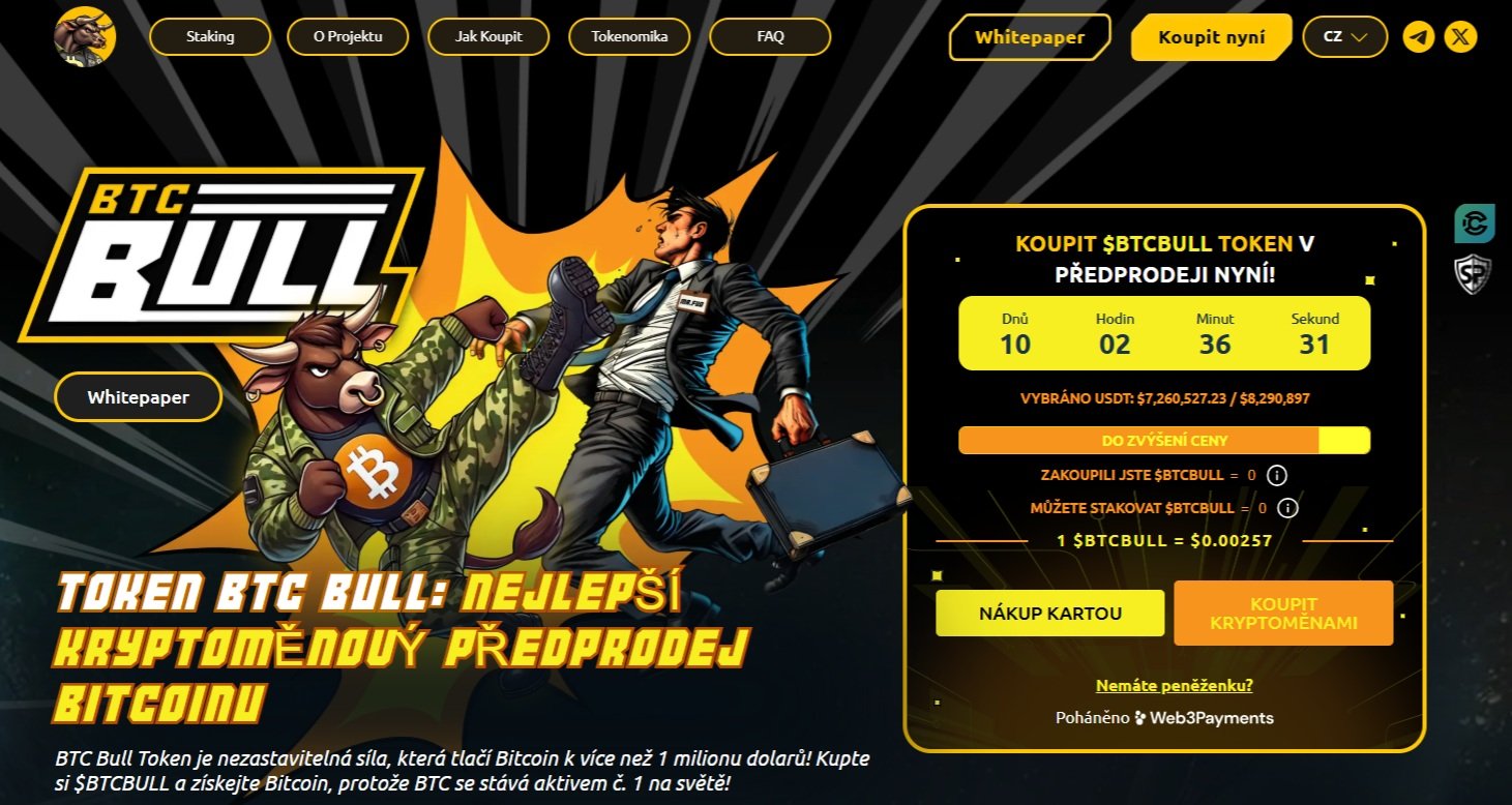 Předprodej Bitcoin Bull nabízí investorům spoustu výhod