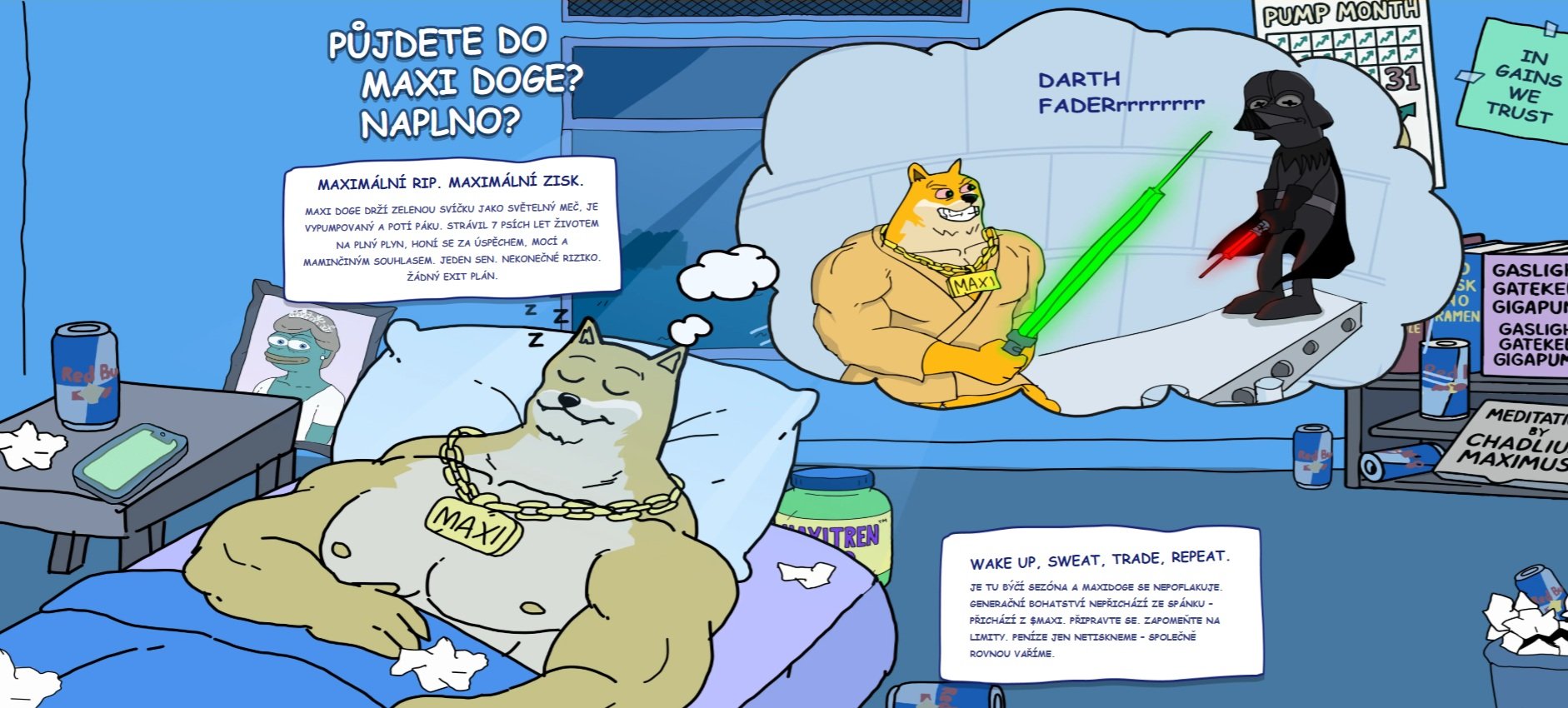 Investoři si mohou tokeny Maxi Doge nyní koupit v probíhajícím ICO