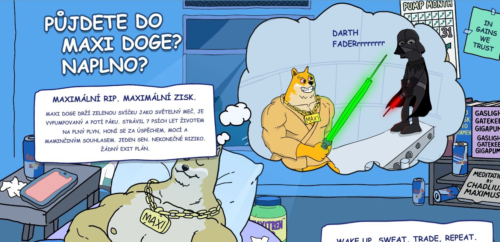 Top kryptoměny – Maxi Doge
