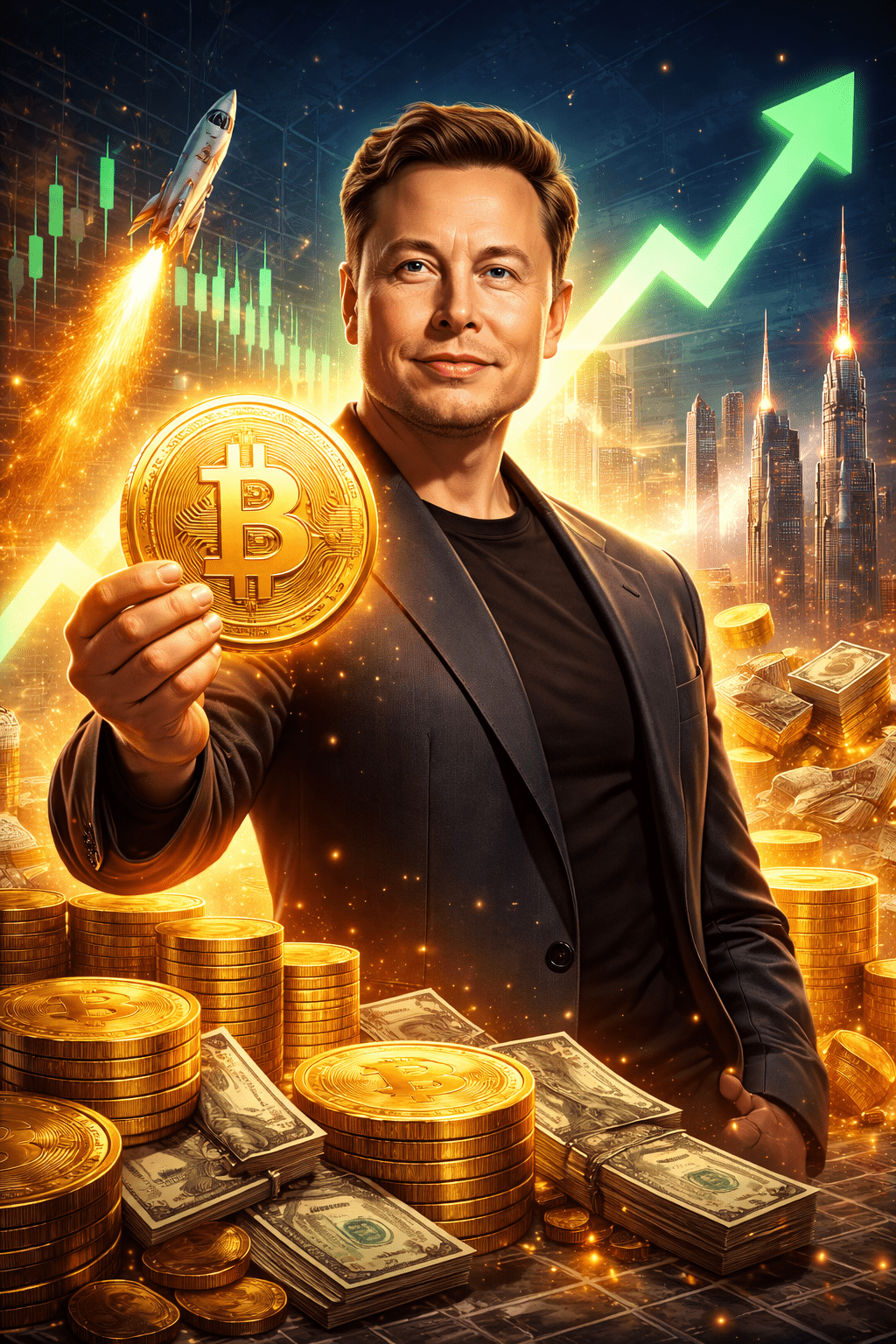 Cena bitcoinu by mohla raketově stoupat k sedmiciferným hodnotám!